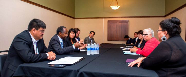 Secretary Carson meet and tour with United Native American Housing Association (36748908085)
