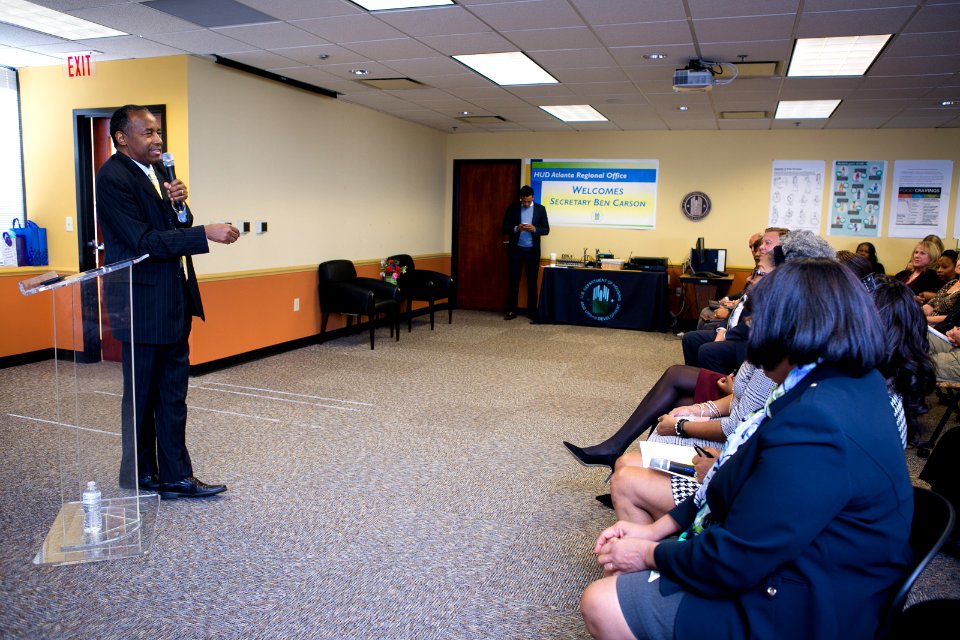Secretary Carson visits Atlanta Field Office (38213544302)