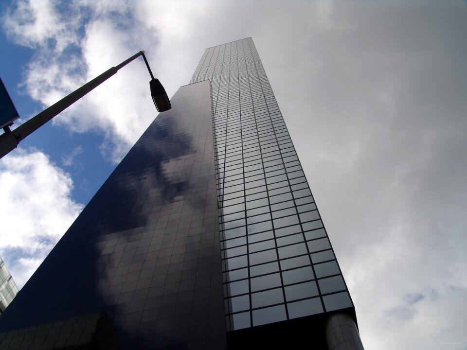High building clouds