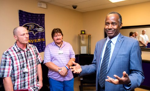 Secretary Carson visits Helping Up Mission in Baltimore (38145237221)