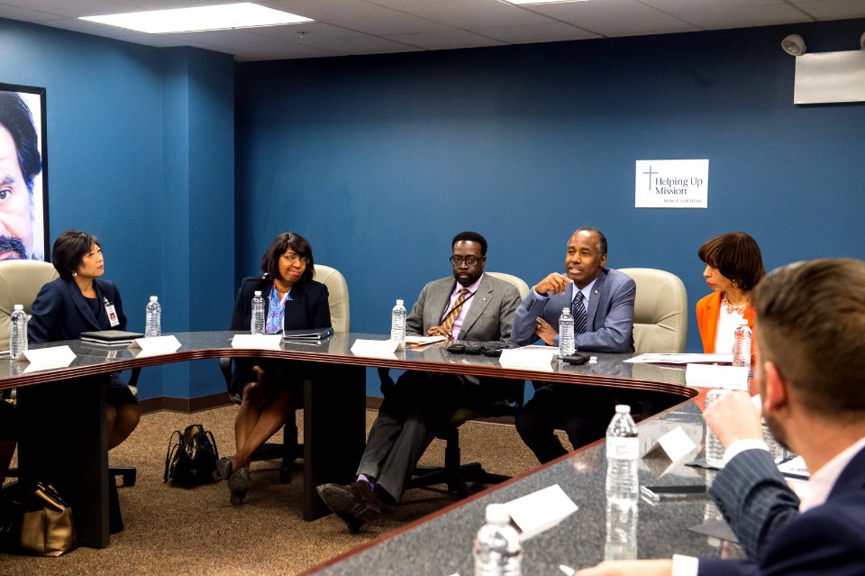 Secretary Carson visits Helping Up Mission in Baltimore (38145221581)