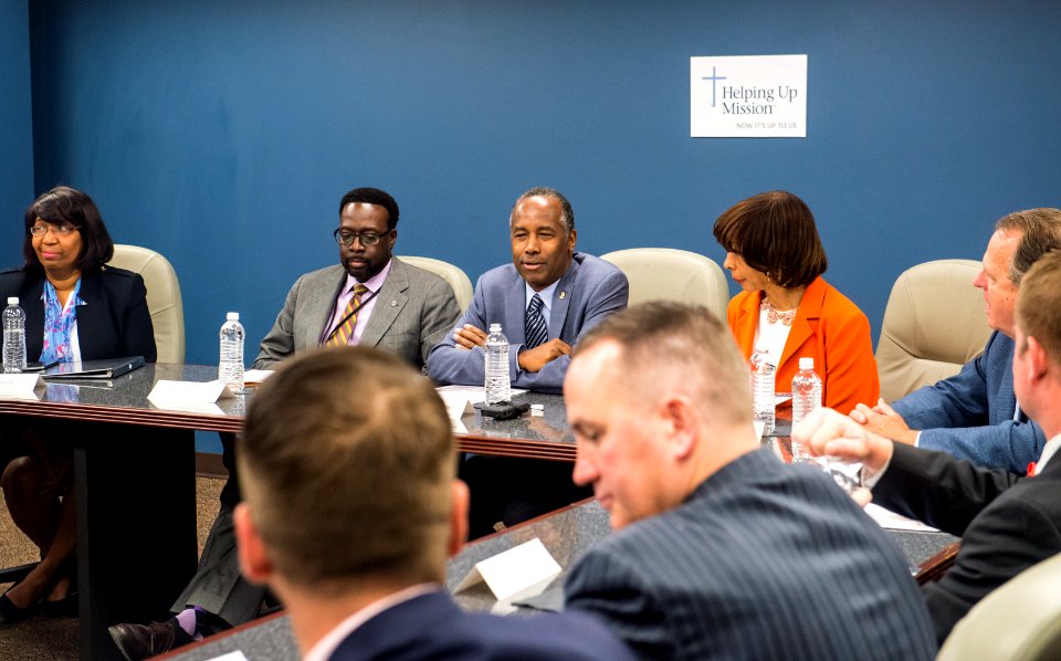 Secretary Carson visits Helping Up Mission in Baltimore (38145221691)