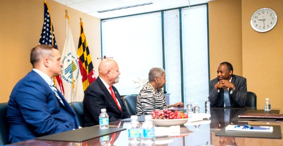 Secretary Carson visits HUD Baltimore Field Office (35293869570)