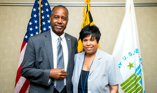 Secretary Carson visits HUD Baltimore Field Office (35641528066)