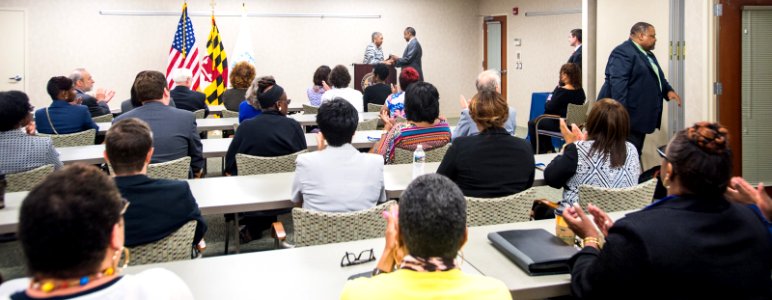 Secretary Carson visits HUD Baltimore Field Office (35641547896)