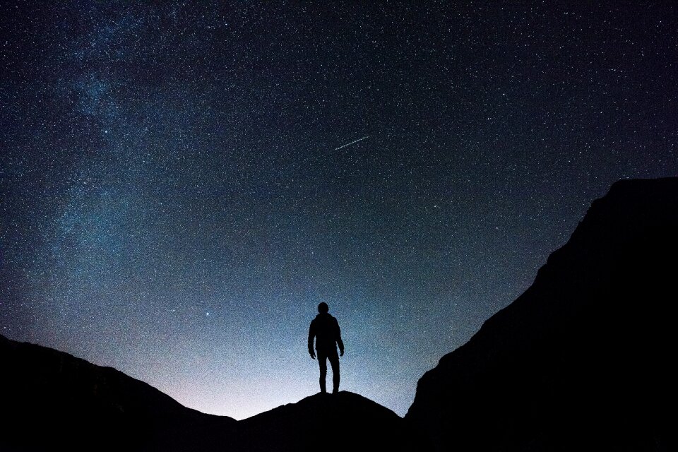 Astronomy night dark