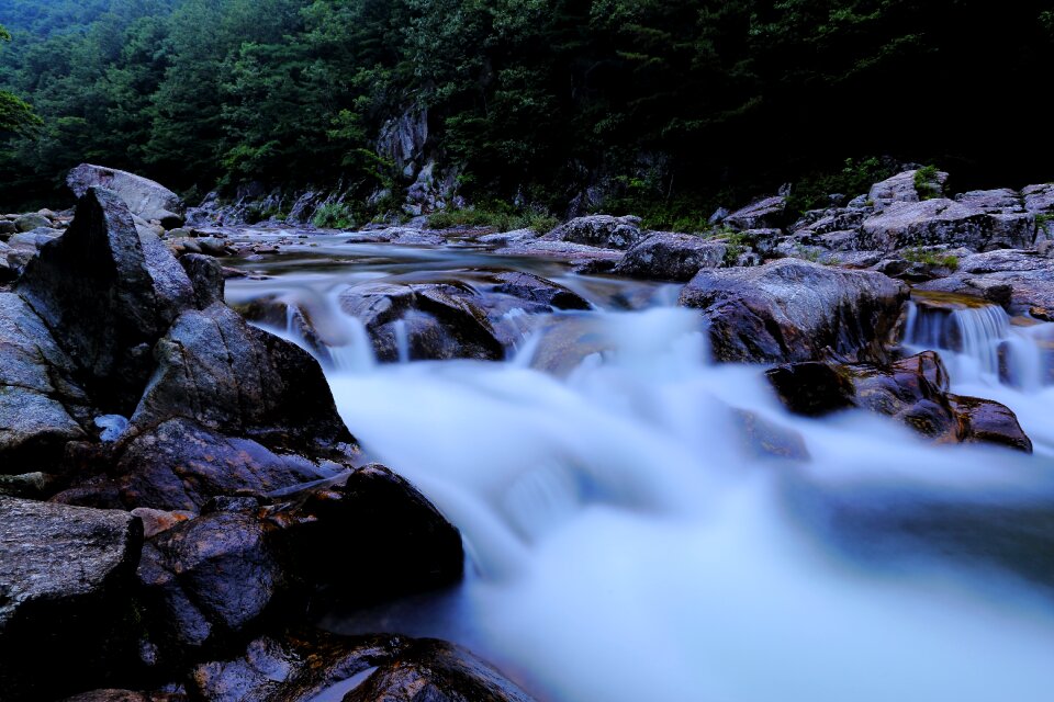 Valley landscape republic of korea