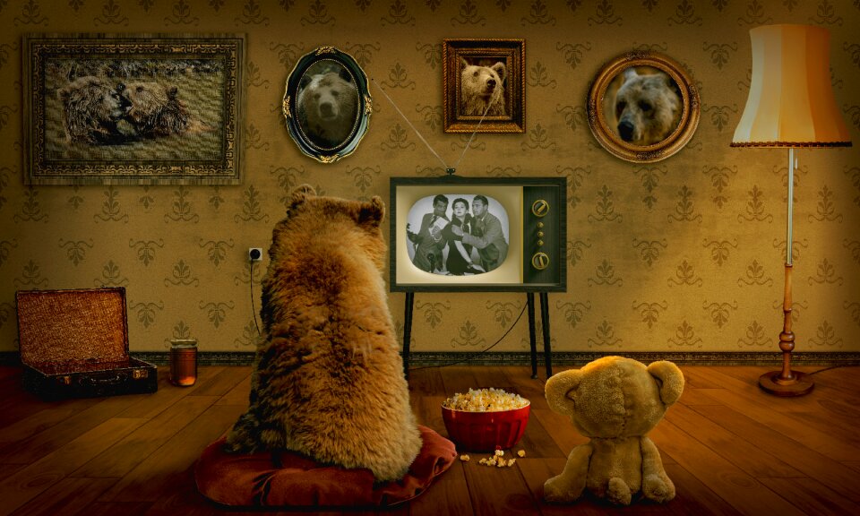 Coziness room entertainment