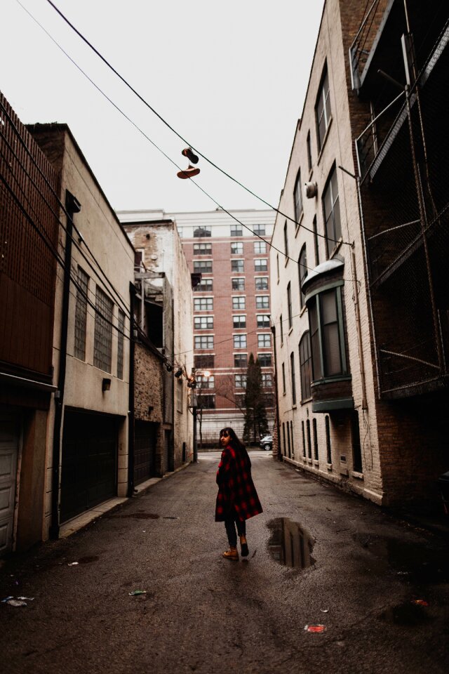 Urban city street