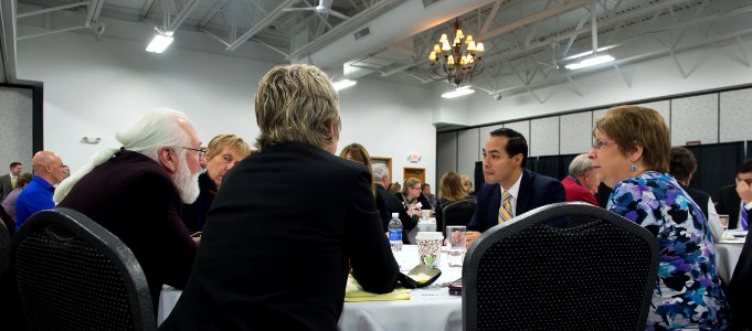 Secretary Castro at Hunger and Homelessness summit in Wisconsin (22891493412)