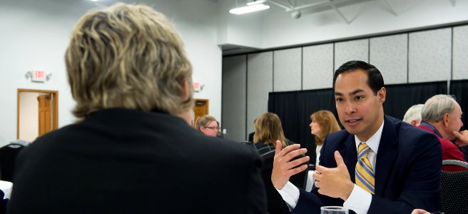 Secretary Castro at Hunger and Homelessness summit in Wisconsin (22904925745)