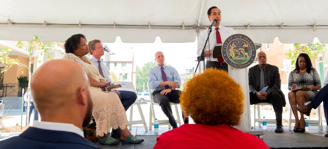 Secretary Castro Bienville Basin Community Ceremony (20418571554)