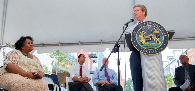 Secretary Castro Bienville Basin Community Ceremony (21041215305)