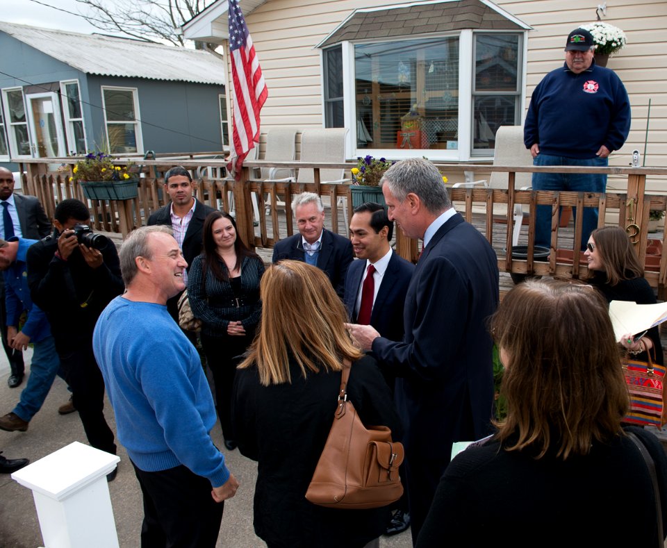 Secretary Castro in Breezy Point, NYC (21923590354)