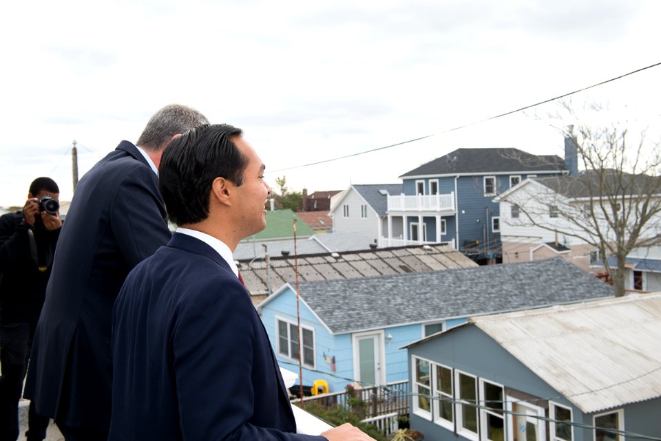 Secretary Castro in Breezy Point, NYC (21923588484)