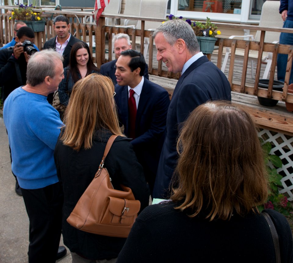 Secretary Castro in Breezy Point, NYC (21923590884)