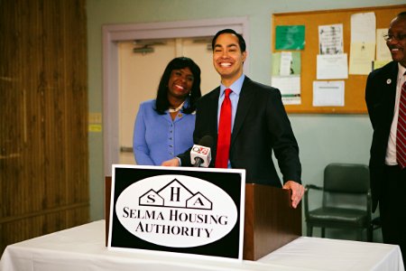 Secretary Castro in Selma, Al. (16576002590)