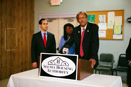 Secretary Castro in Selma, Al. (16575813298)