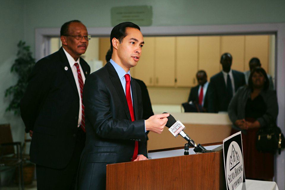 Secretary Castro in Selma, Al. (16576004770)