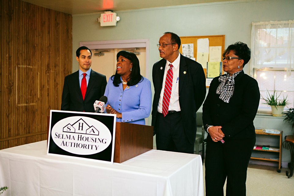 Secretary Castro in Selma, Al. (16763390315)