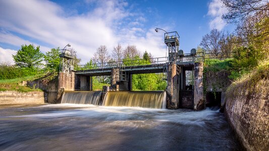 Energy current on the river