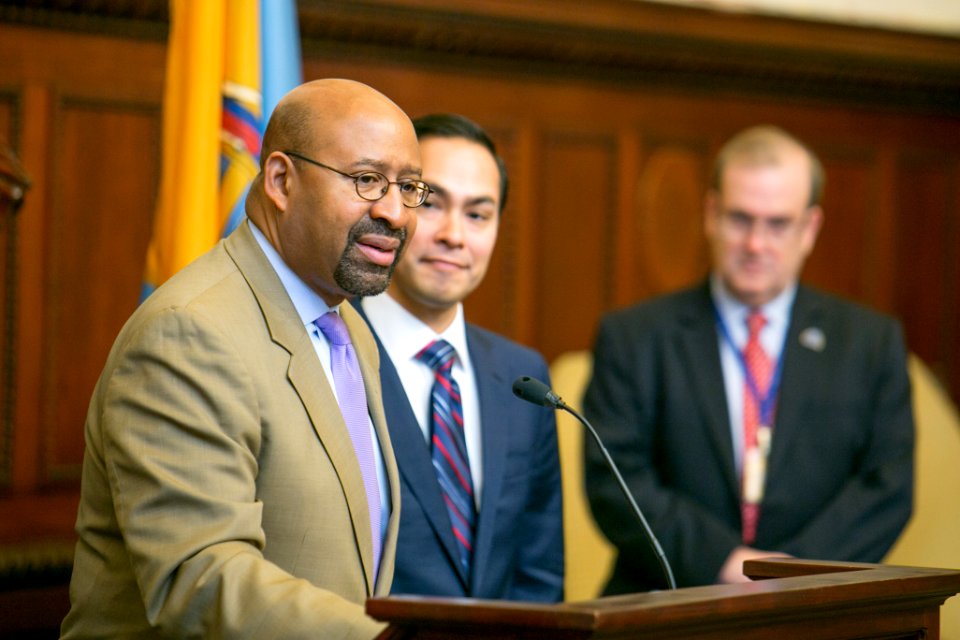 Secretary Castro Philadelphia Homelessness Announcement (23186563134)