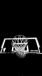 Basketball ball black basketball