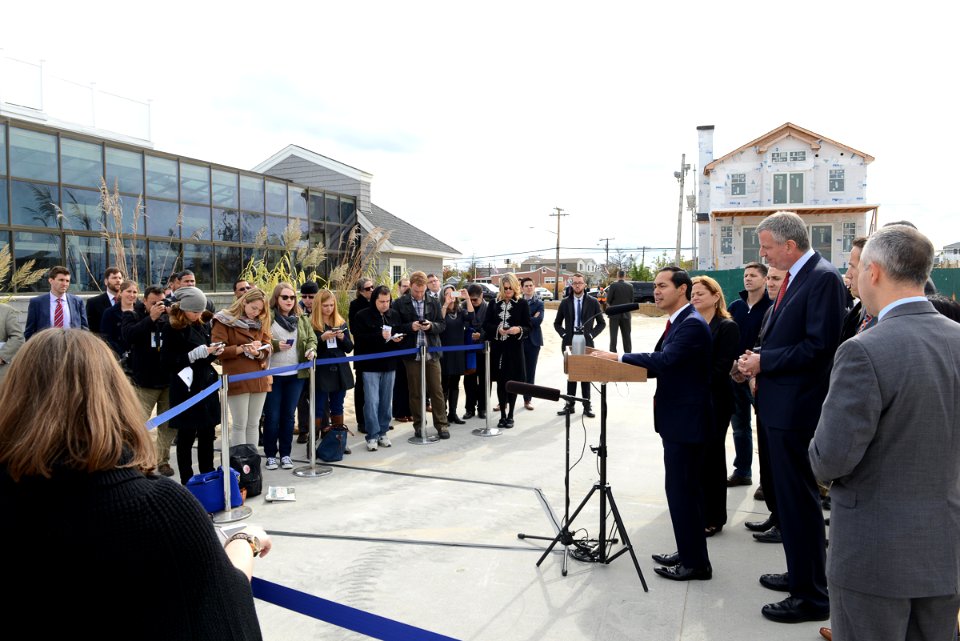 Secretary Castro Visits Breezy Point, New York (22559286081)