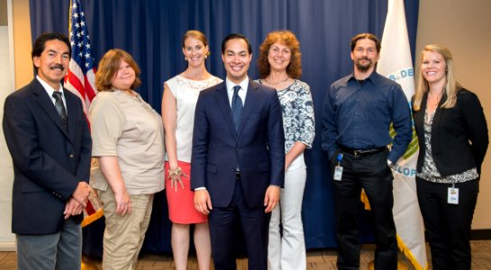 Secretary Castro Visits Denver, Co. (18679795476)