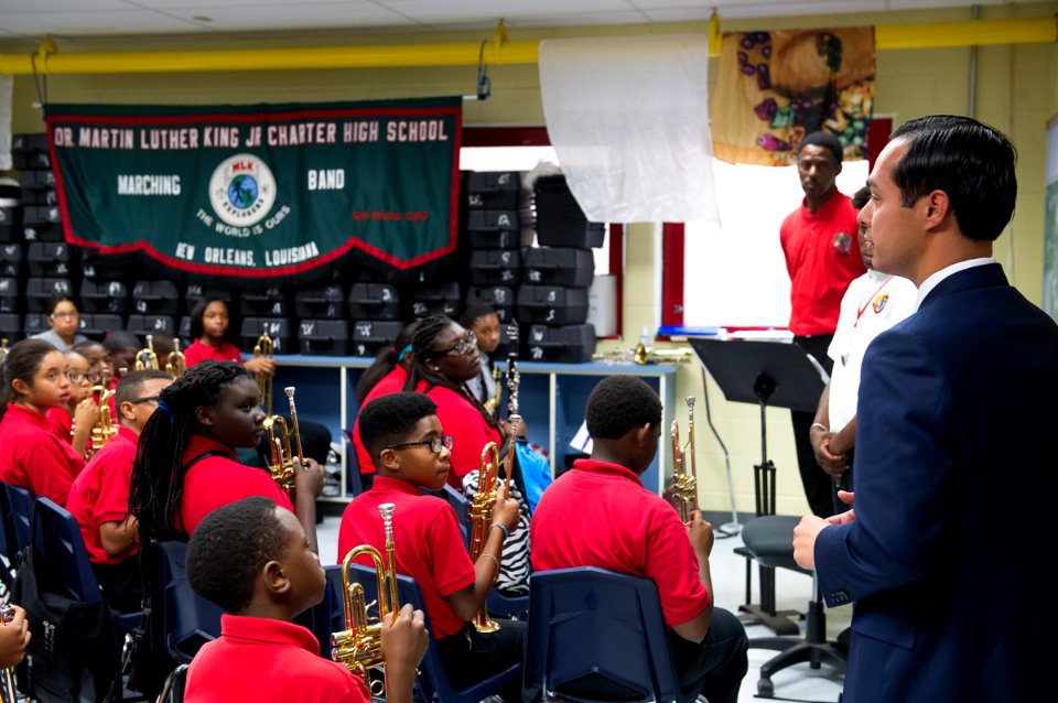 Secretary Castro Visits New Orleans (14933850580)