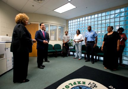Secretary Castro Visits New Orleans (14933908807)