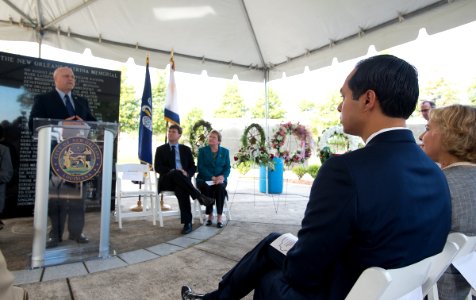 Secretary Castro Visits New Orleans (15074897002)