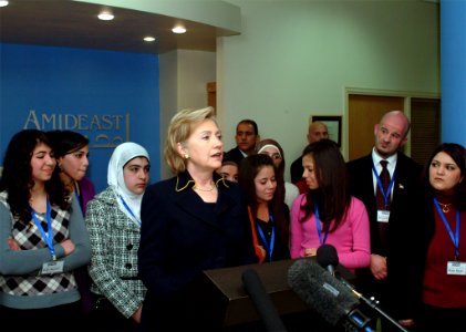 Secretary Clinton at Amideast Event - 3328128357