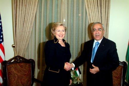 Secretary Clinton With Palestinian Authority Prime Minister - 3329074996
