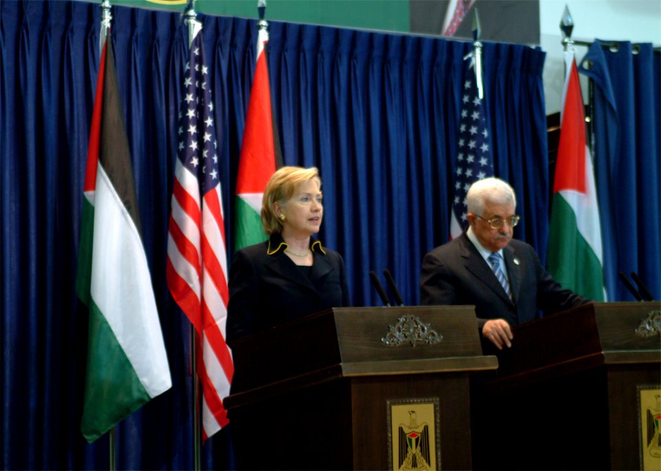 Secretary Clinton With Palestinian Authority President