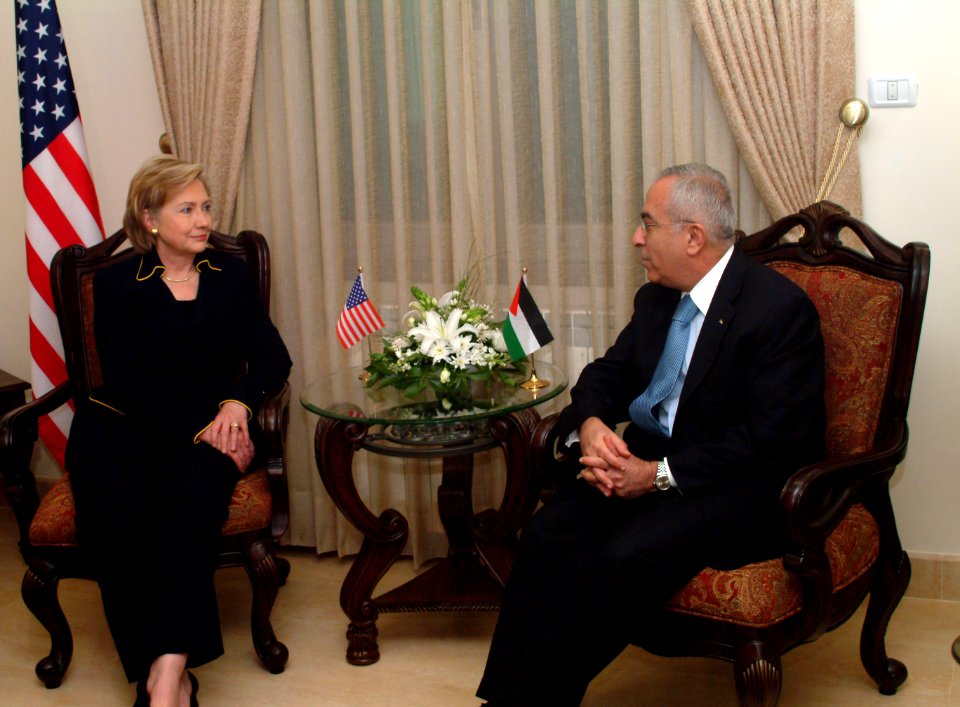 Secretary Clinton With Palestinian Authority Prime Minister - 3329073916