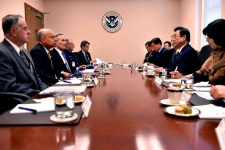 Secretary Johnson meets with Republic of Korea Minister of Public Safety and Security (25531277294)