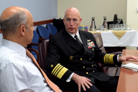 Secretary Johnson meets with SOUTHCOM Commander