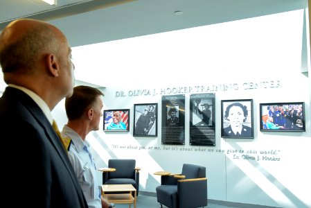 Secretary Johnson meets with USCG Headquarters Employees (25758883770)