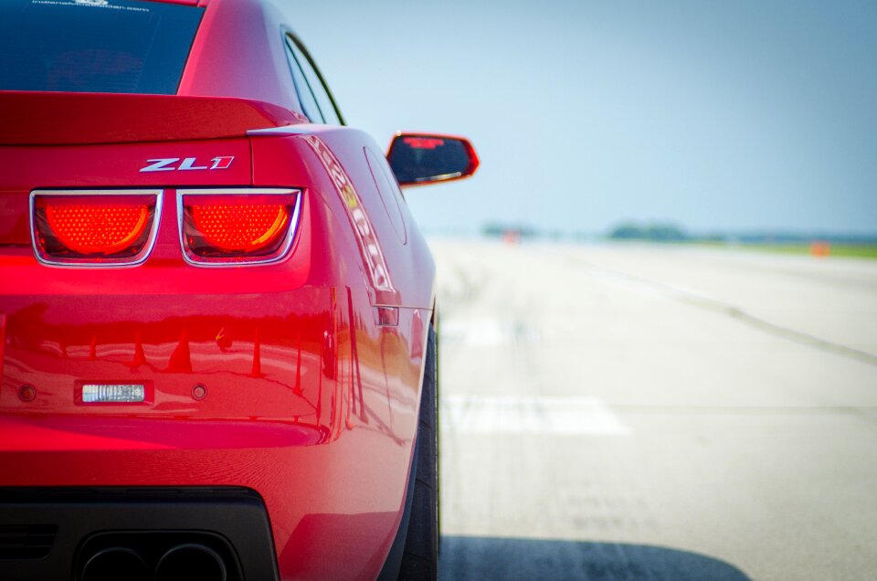 Automobile drive fast