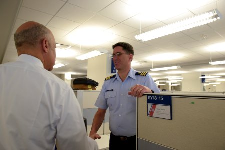 Secretary Johnson meets with USCG Headquarters Employees (25965258801)