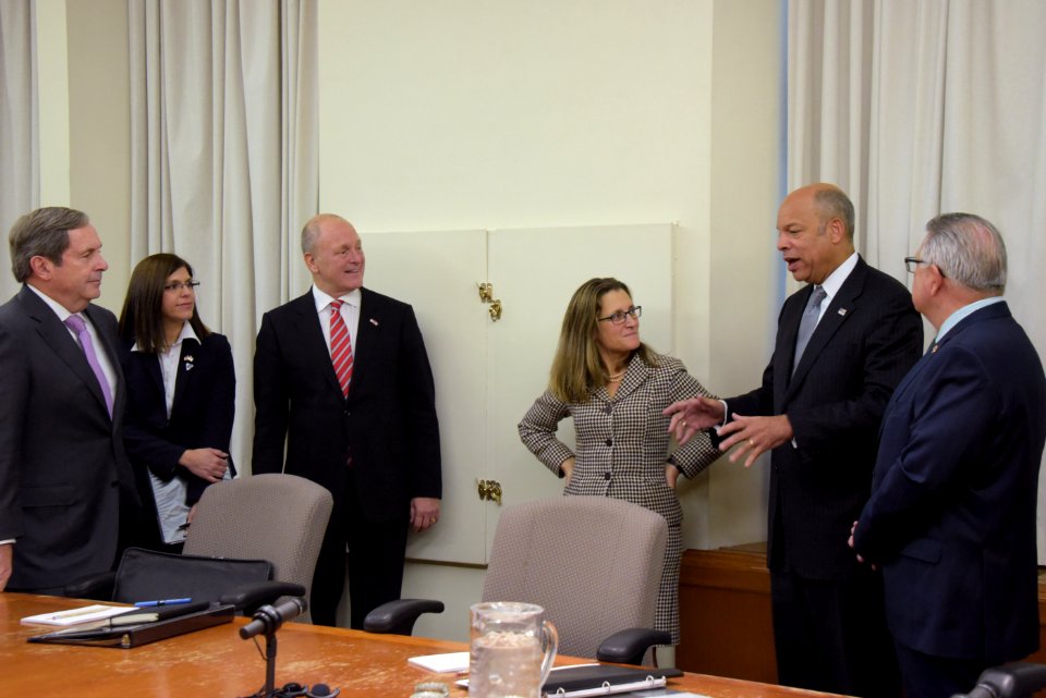 Secretary Johnson Travels to Canada (30119428933)