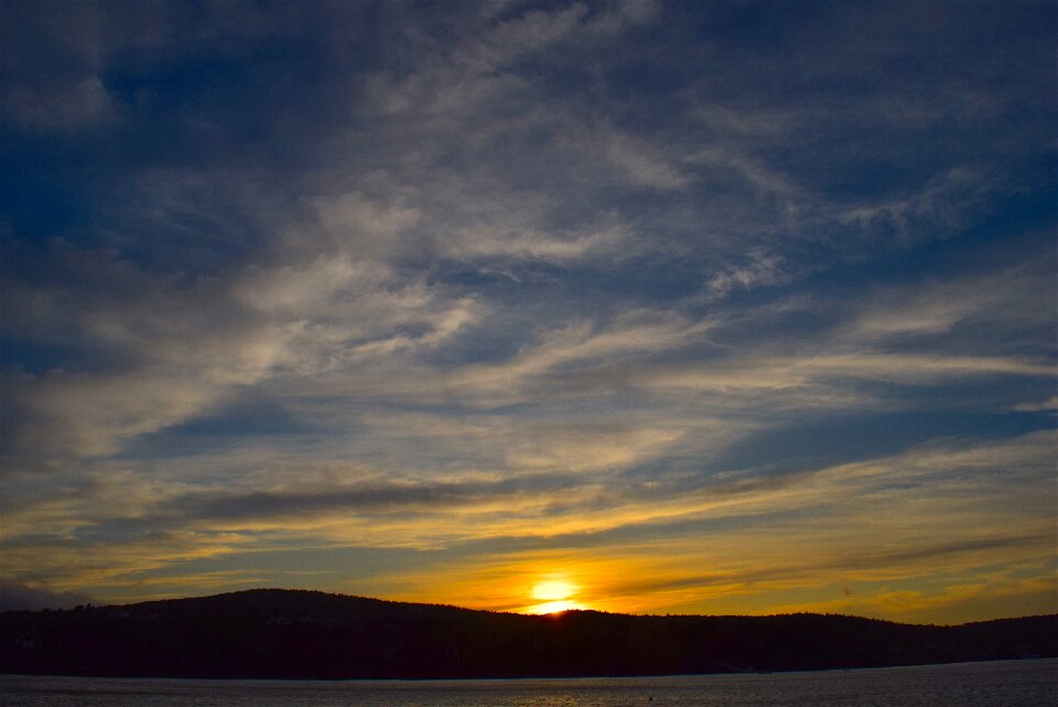 Sky clouds maine