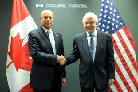 Secretary Johnson Travels to Canada (30755036335)