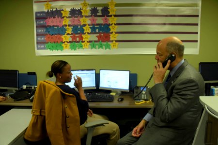 Secretary Johnson Visits with FEMA Employees (26333853662)