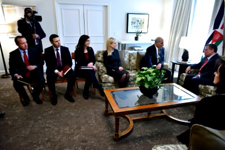 Secretary Kelly Meets with King Abdullah II of Jordan (32768654085)