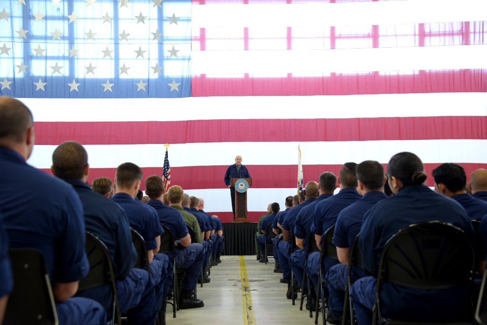 Secretary Kelly Meets with USCG Sector San Diego Personnel (32074947974)