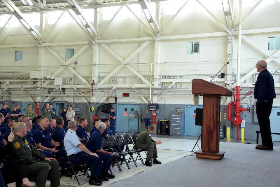 Secretary Kelly Meets with USCG Sector San Diego Personnel (32764199362)