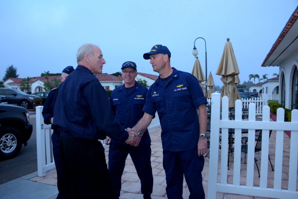 Secretary Kelly Meets with USCG Sector San Diego Personnel (32877621206)