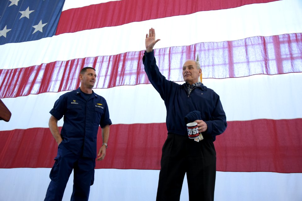Secretary Kelly Meets with USCG Sector San Diego Personnel (32764175432)